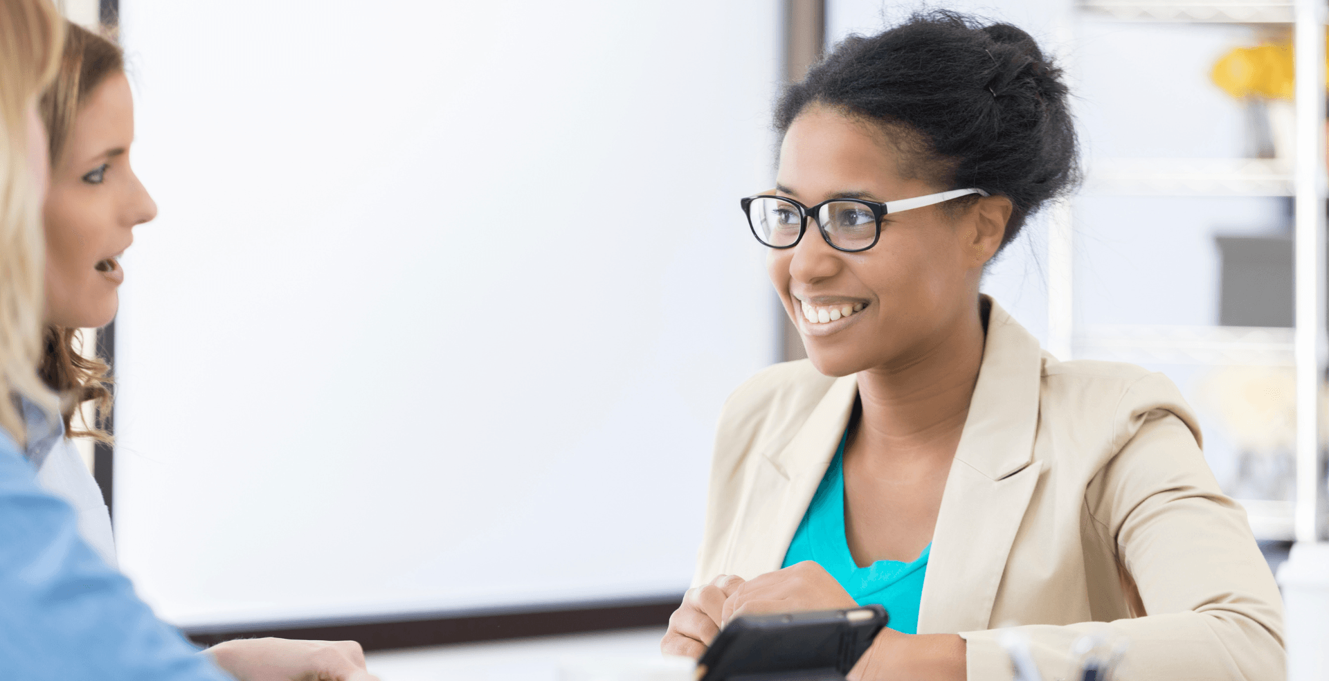 a teacher and her mentor
