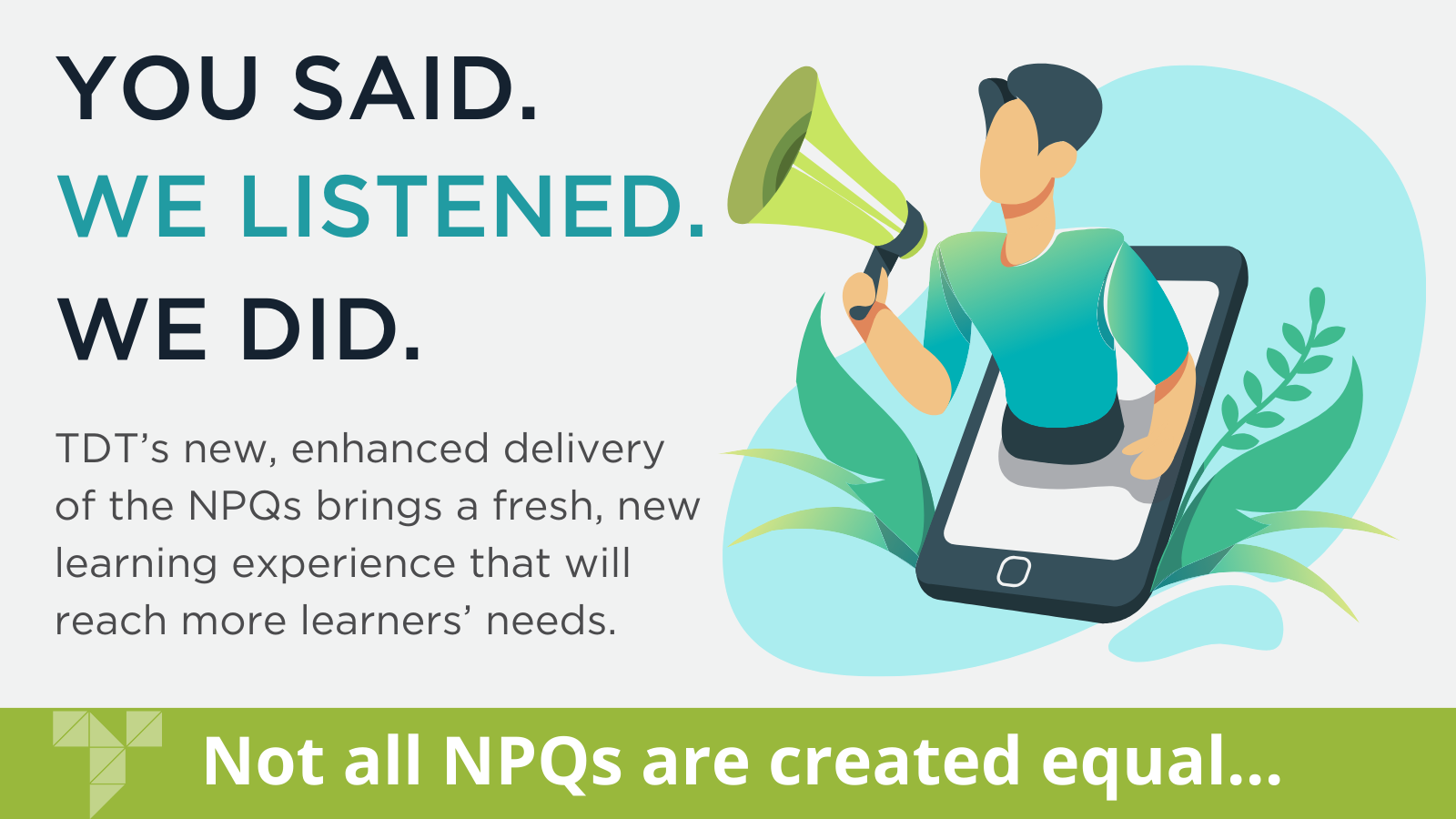 Choose wisely. Not all NPQs are created equal