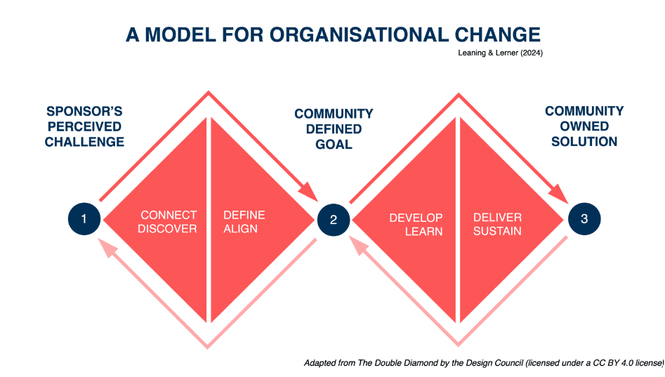 the double diamond model for organisational change